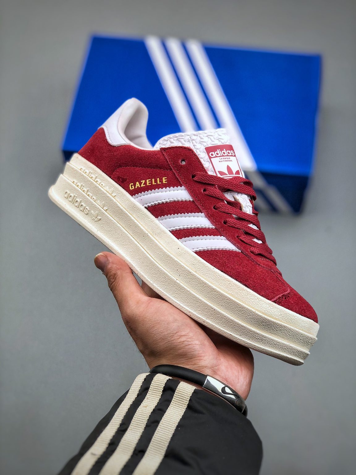 Adidas Gazelle Bold Shadow Red HQ6892