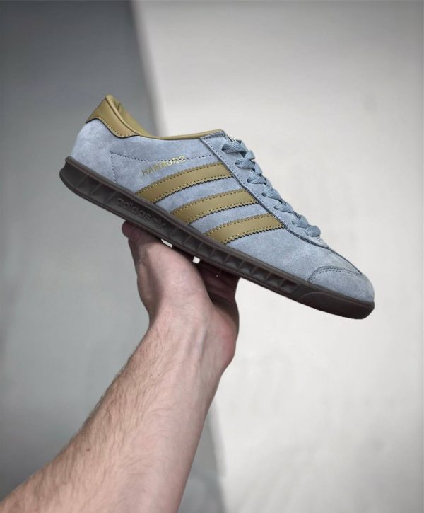 Adidas Hamburg Grey Gold