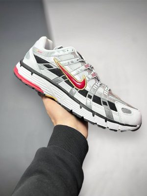 Nike P-6000 CNPT Metallic Silver Red