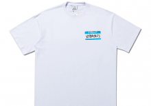 Футболка VETEMENTS My Name is VETEMENTS T-Shirt in White Blue
