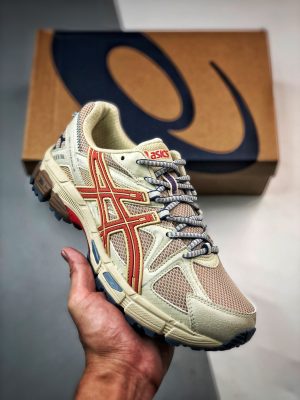 ASICS Gel‑Kahana 8 Light Brown Red