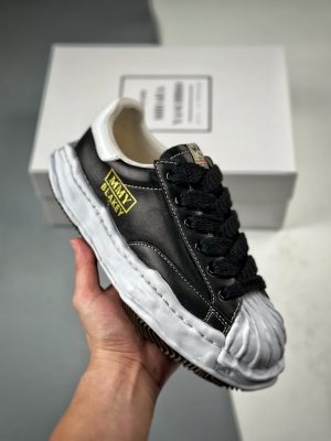 Maison Mihara Yasuhiro Blakey OG Sole Leather Low Black