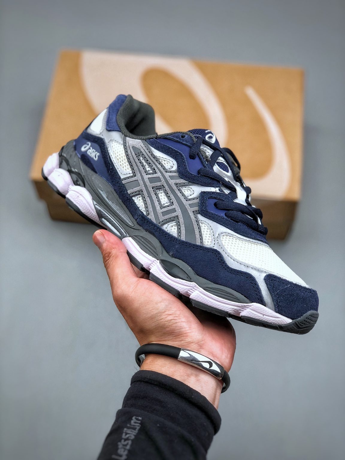 ASICS Gel NYC Navy Steel 1201A789-100