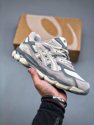 ASICS Gel NYC Cream Oyster Grey