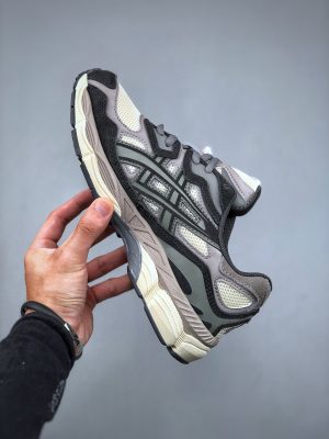 ASICS Gel NYC Oatmeal Obsidian Grey