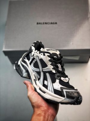 Balenciaga Runner Black White