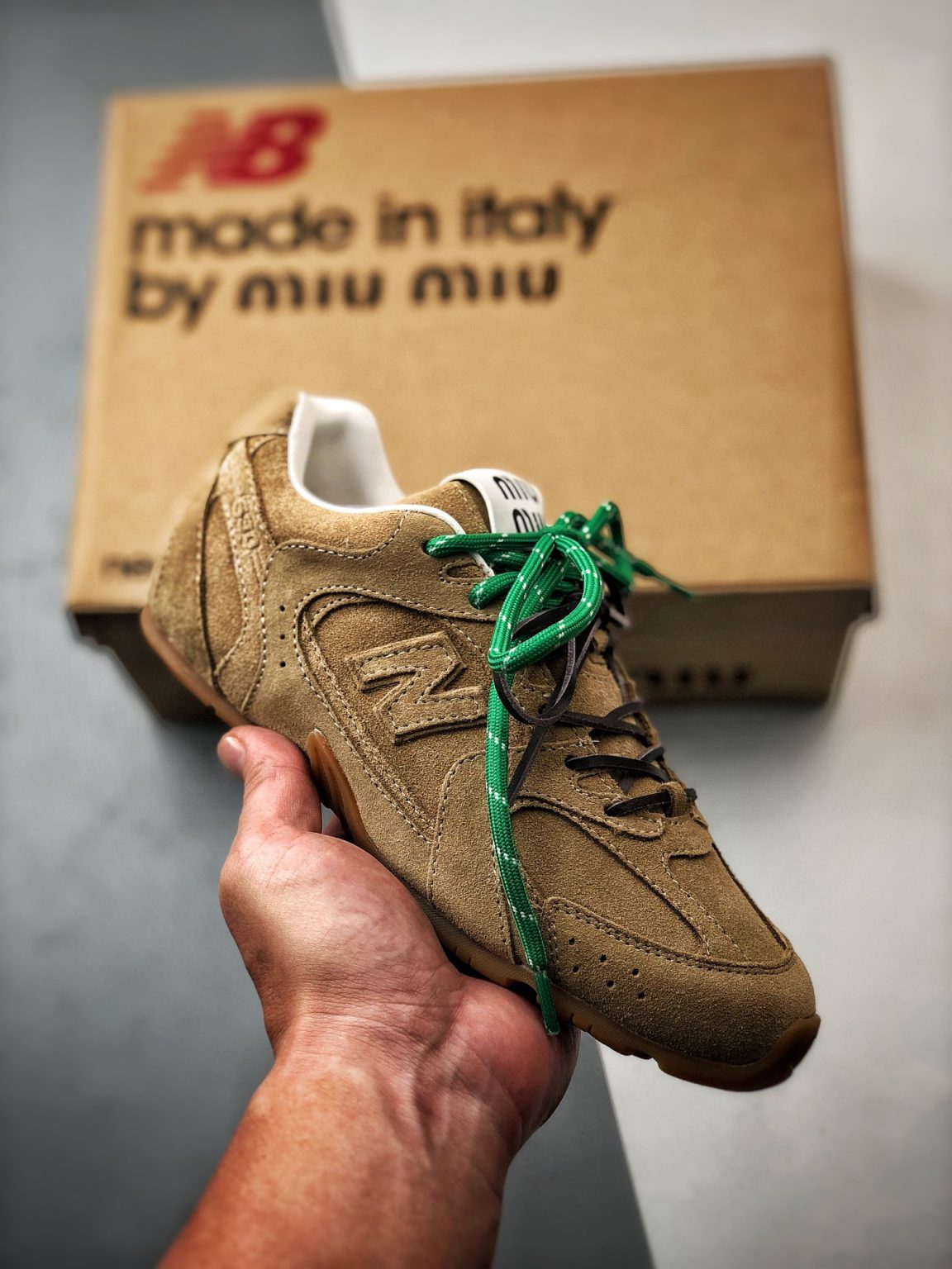 New Balance x Miu Miu 530 SL Ecru 5E165E_Z5O_F0379_F_D005