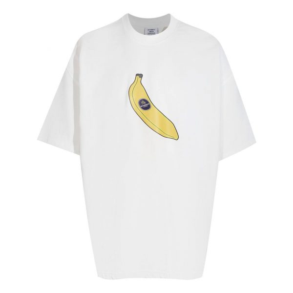 Футболка Vetements Banana T-Shirt White UE64TR380W WHIT