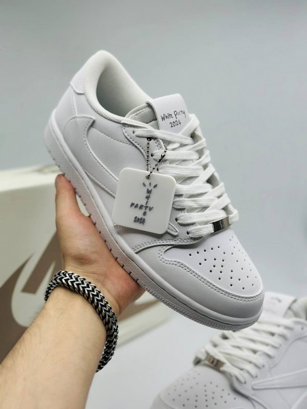 Travis Scott x Nike Air Jordan 1 Low OG White Party