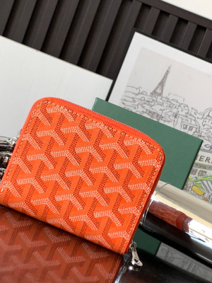 Кошелек Goyard Matignon PM Wallet Orange