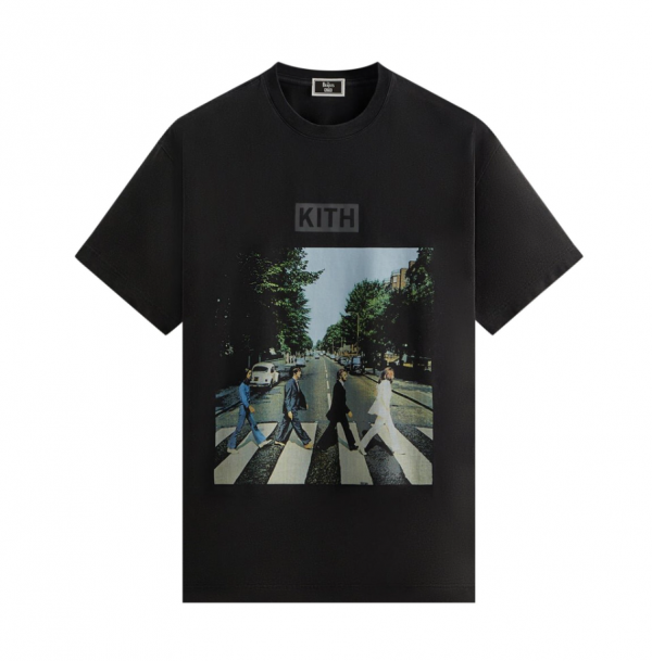 Футболка Kith For The Beatles Abbey Road черная KHM031228 001