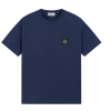 Футболка Stone Island Patch Logo T-Shirt Navy Blue 101524113 A0020