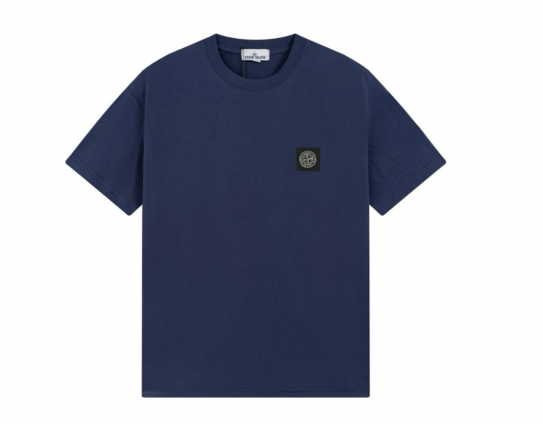 Футболка Stone Island Patch Logo T-Shirt Navy Blue 101524113 A0020