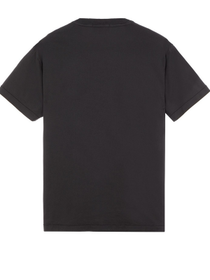 Футболка Stone Island Patch Logo T-Shirt Black