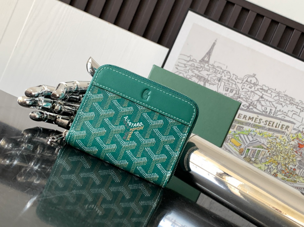 Кошелек Goyard Matignon PM Wallet Green