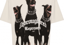 Футболка Represent Thoroughbred Doberman White Vintage White M05147-02