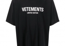 Футболка VETEMENTS Limited Edition Logo T-Shirt Black