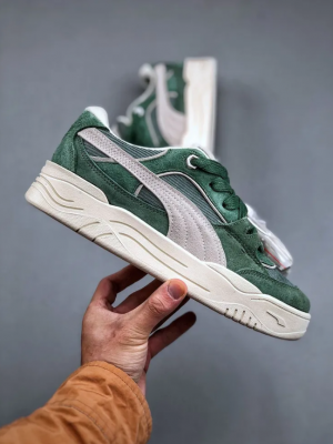 Кроссовки Puma 180 Corduroy Green White