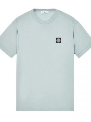 Футболка Stone Island Patch Logo T-Shirt Sky Blue