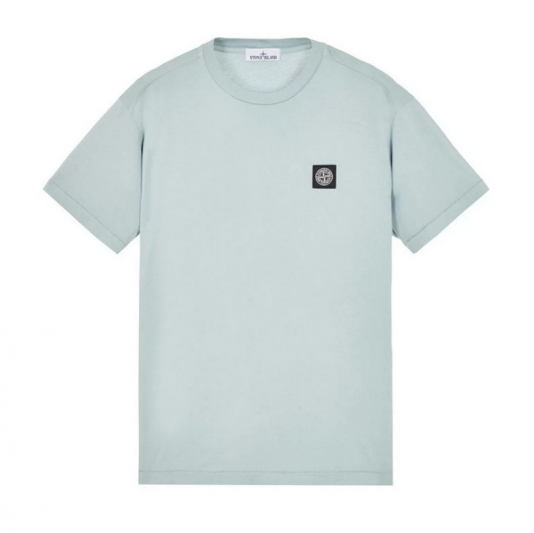 Футболка Stone Island Patch Logo T-Shirt Sky Blue 35589261467