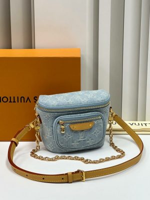 Сумка Louis Vuitton Bumbag Mini Blue