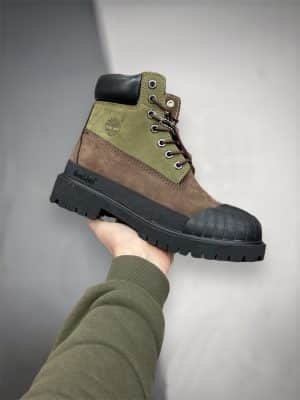 Ботинки Timberland 6 Premium Rubber Toe Boot Brown Green