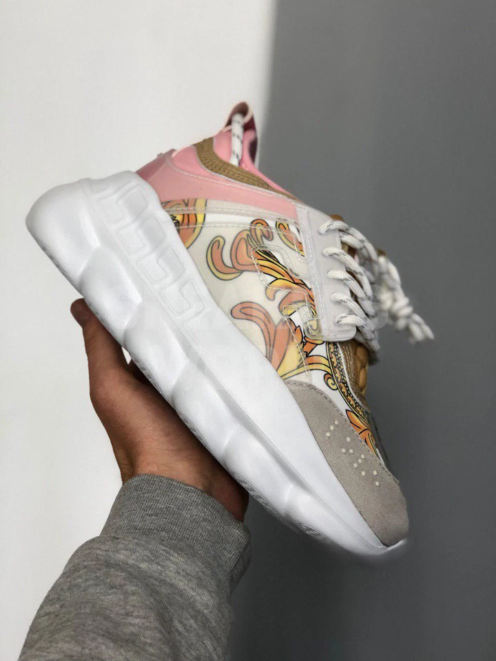 Versace Chain Reaction розово-серые