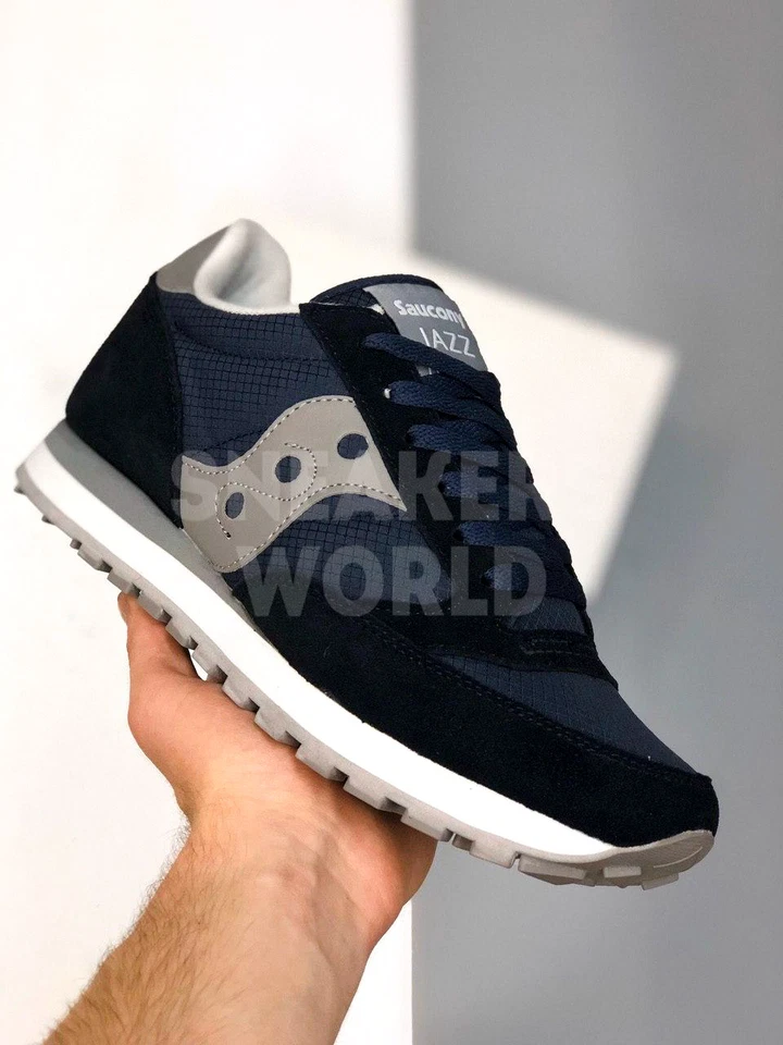 Saucony Jazz темно-синие