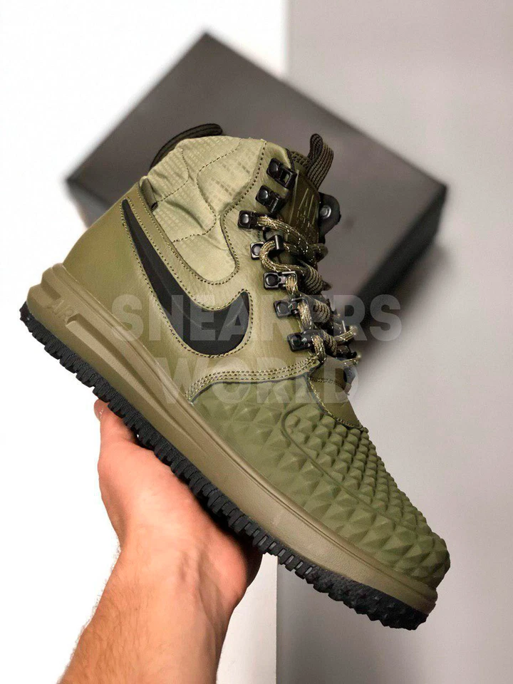 Nike Lunar Force Duckboot 17 зеленые