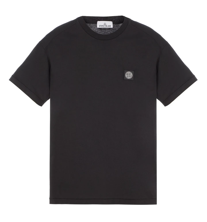 Футболка Stone Island Patch Logo T-Shirt Black