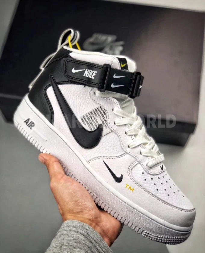 Nike Air Force 1 07 Mid LV8 белые зимние