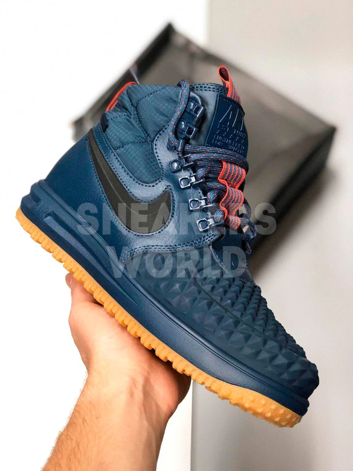 Nike Lunar Force 1 Duckboot 17 синие