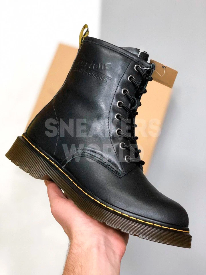 Dr Martens 1460 черные зимние
