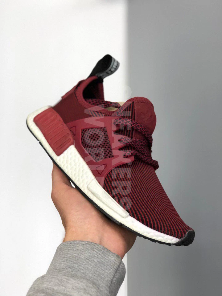 Adidas NMD бордовые