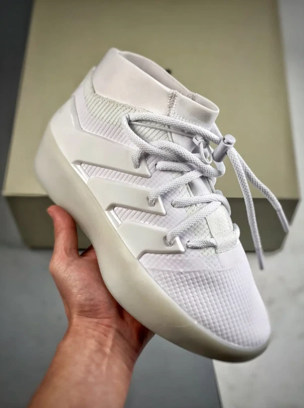 Adidas Fear of God Athletics I Basketball Triple White