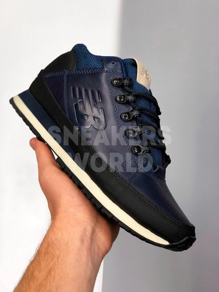 New Balance 754 темно-синие осенние