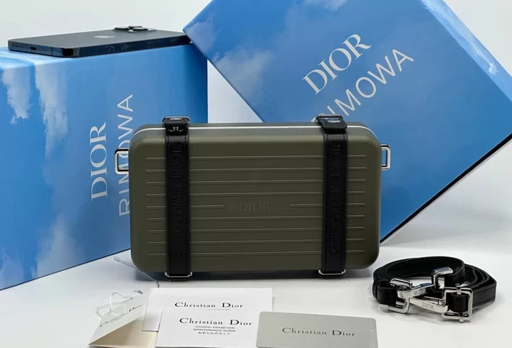 Клатч Dior x Rimowa Khaki