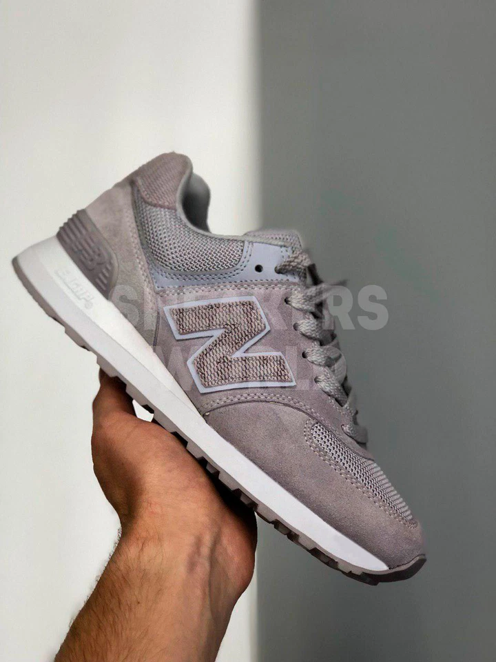 New Balance 574 пурпурные