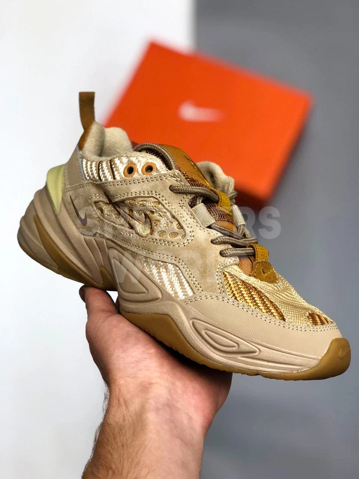 Nike M2K Tekno золотые