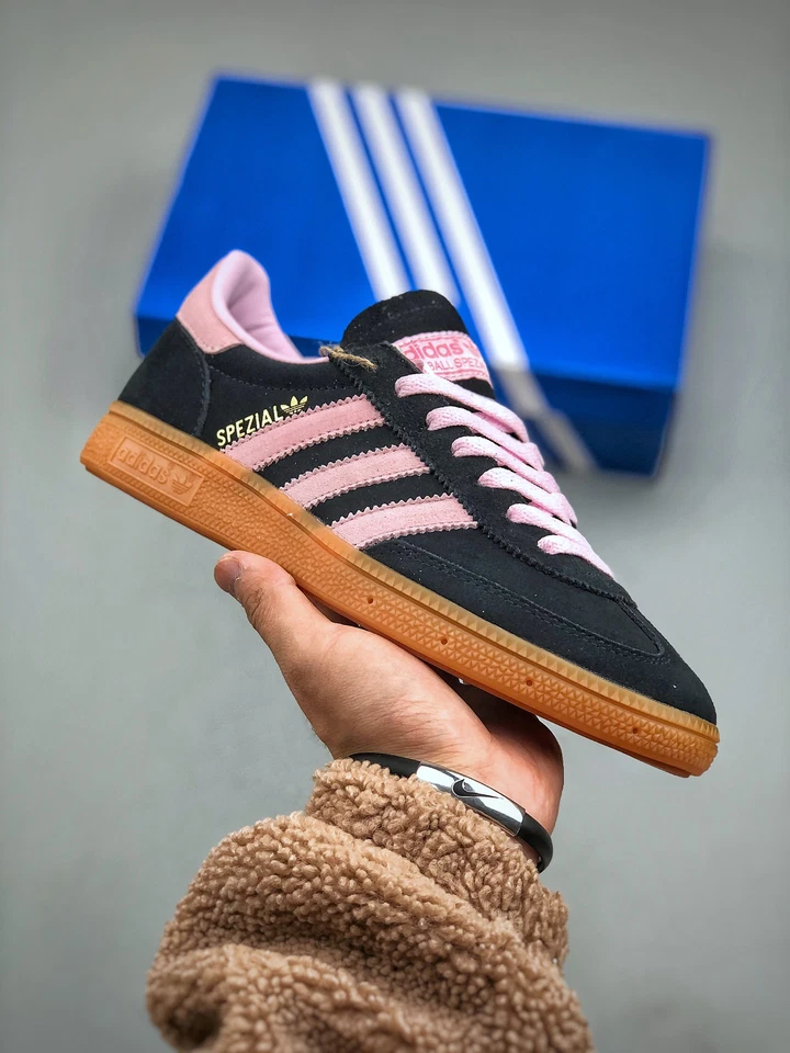 Adidas Handball Spezial Core Black Clear Pink Gum