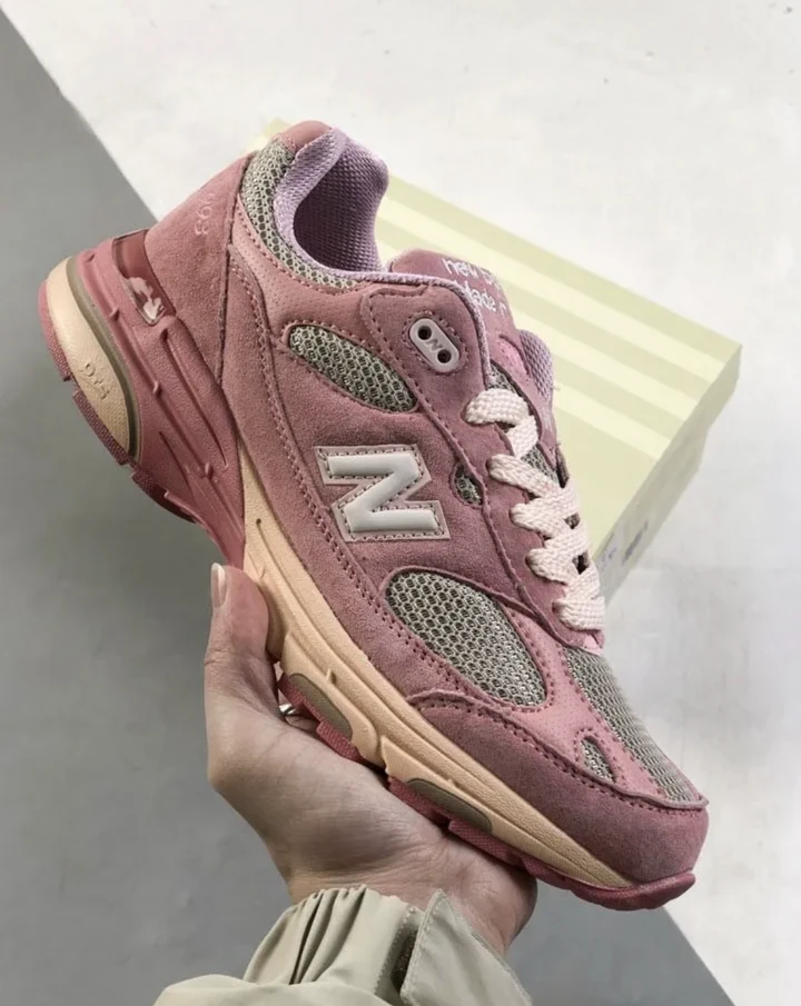 New Balance 993 Joe Freshgoods Made In USA Performance Art Powder Pink