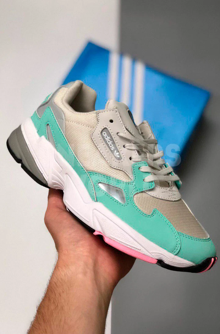 Adidas Falcon мятные
