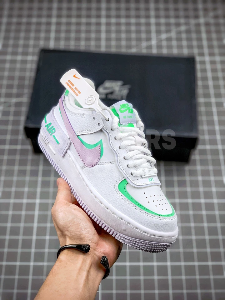 Nike Air Force 1 Shadow белые