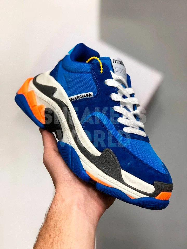 Balenciaga Triple S 2.0 синие