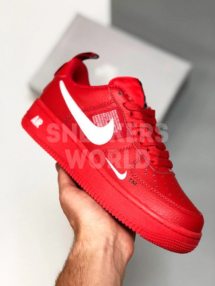 Nike Air Force 1 '07 Lv8 Utility красные