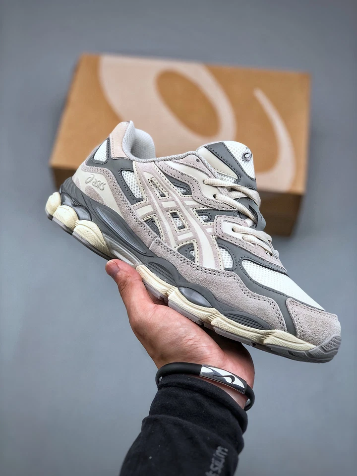 ASICS Gel NYC Cream Oyster Grey