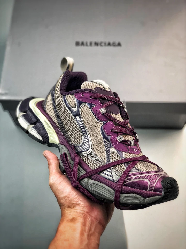 Balenciaga 3XL Purple Grey