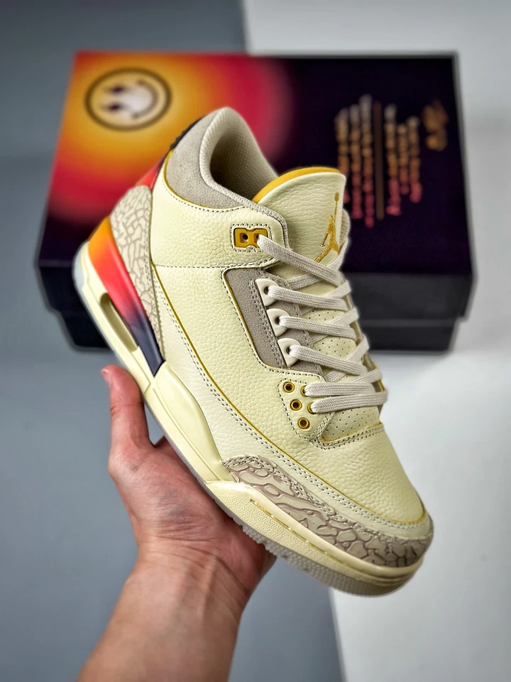 J Balvin x Air Jordan 3 Medellín Sunset