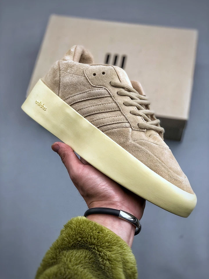 Fear OF God Fog x Adidas Athletics 86 Lo бежевые