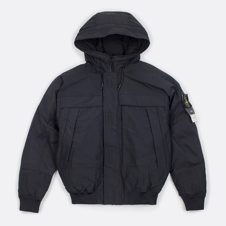 STONE ISLAND Micro Reps Down 40826 пуховик черный